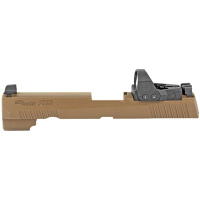 Sig Sauer P320 X-Series Slide Assembly Coyote Brown With Romeo1 Pro and Sights - $537.99 