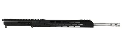 BC-15 .223 Wylde Right Side Charging Upper 20" 416R SS Straight Fluted Heavy Barrel 1:8 Twist Rifle Length Gas System 15" MLOK with BCG & Charging Handle - $224.95