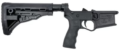 ET Arms Omega-15 Complete AR-15 Lower Receiver With ATI Stock And Enhanced Grip - $119.99 