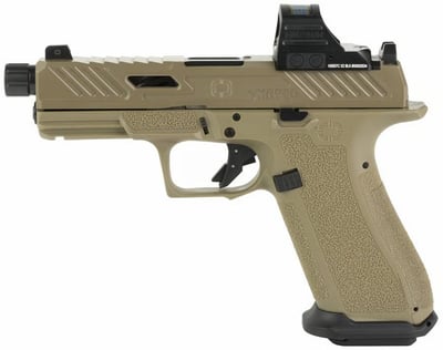 Shadow Systems XR920 Elite 9mm 4.5" Pistol w/ Threaded Barrel & Holosun Optic FDE - $1289 