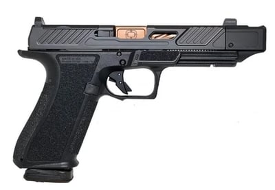 Shadow Systems DR920P 9mm 4.5" 17rd Pistol, Optics Ready Elite Slide, Black / Bronze - $869.99 (Add to Cart for Best Price) + FREE Shipping 