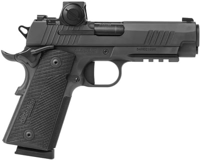 Sig Sauer 191XCA45BXR3RXX 1911 XCarry 8rd 4.25" Black DLC Black DLC Serrated Stainless Steel Slide Black DLC Black G10 Grip - $1499.99 
