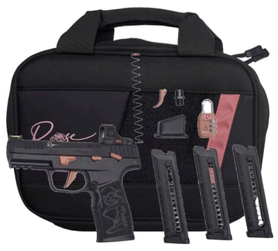 Sig Sauer 322 Rose 9mm 4" Barrel 20rd Pistol w/ 3 Mags & ROMEO-RS Compact Red Dot - $554.99 w/ Code: "25OFF" + Free Shipping