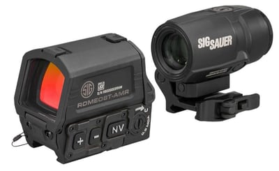 Sig Sauer Combo Kit Romeo8T-AMR 1X40 Red Dot Juliet3T-Micro - $874.99 (FREE Shipping on Firearms)