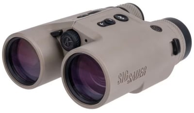 Sig Sauer Electro-Optics KILO10K-ABS HD GEN II Ballistic Rangefinder Binocular, 10x42mm, Circle Reticle/Duplex/Box/Milling Grid, FDE - $2385.53 