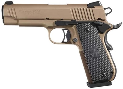 Sig Sauer LE 1911 Emperor Scorpion Fastback Carry 4.2" 45ACP 8Rd Flat Dark Earth - $1273.99 