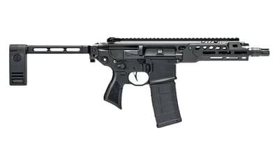 Sig Sauer MCX Rattler LT 5.56 NATO 7.5" 30rd Semi-Auto Pistol, M-Lok, Folding Brace, Flash Hider, Black - $2421.11 (Email Price) 