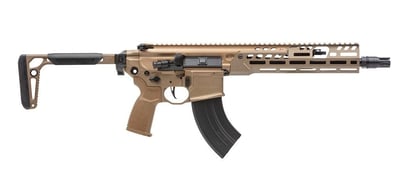 Sig Sauer MCX SPEAR-LT 7.62x39mm 11" 28rd Semi-Auto Rifle, Flat Blade Match Trigger, Coyote, Anodized - $2199.99 