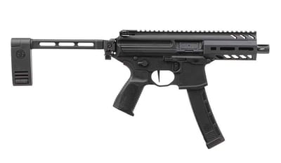 Sig Sauer MPX K Pistol 9mm Luger 30rd Magazine 4.5″ Barrel Folding Pistol Brace - $1920.60 w/ Code: "NOFEES" 