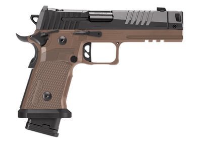 Sig Sauer P211-GTO Combat 9mm 4.4" 21rd & 23rd - Black & Coyote Brown - $2499.99 (FREE Shipping on Firearms)