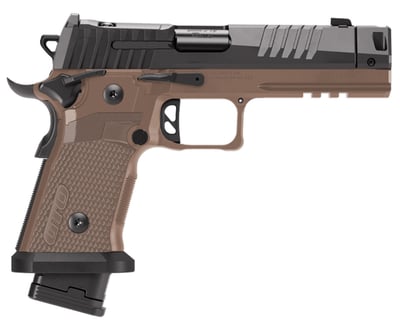 Sig Sauer P211-GTO Combat 9mm 4.4" Barrel (1) 23 and (2) 21 Round Mags Coyote Brown - $2399.99