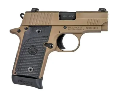 Sig Sauer P238 Emperor Scorpion Night Sights .380 ACP 2.7″ Barrel 6/7 Rounds, FDE - $669.99 