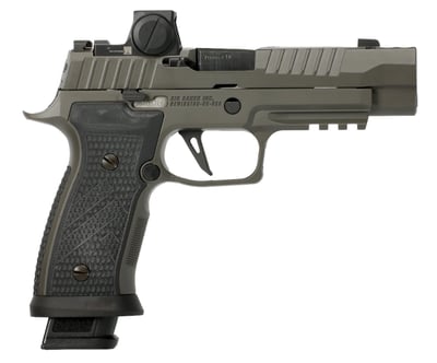 Sig Sauer P320 9mm 3.9" 10rd Legion Grey Optic-Ready Pistol w/ Romeo X Red Dot - $1118.88 (FREE Shipping on Firearms)