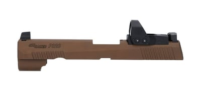 Sig Sauer P320 X-Series Slide Assembly 4.7" Barrel 9mm Coyote Brown Stainless Steel Romeo1Pro - $539.70 