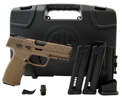 Sig Sauer P322 TACPAC .22 LR 4" 20rd FDE Pistol w/ 3 Mags & Holster - $409.99 