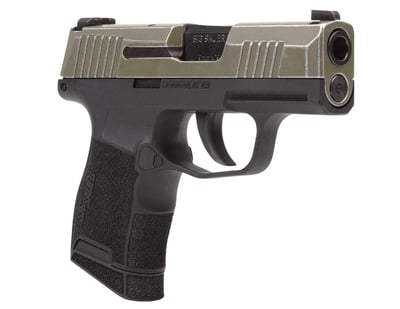 Sig Sauer P365 Micro-Compact 9mm 3.10" 10rd Semi-Auto Pistol, OD Green Distressed - $551.30 after Code: 6OFF