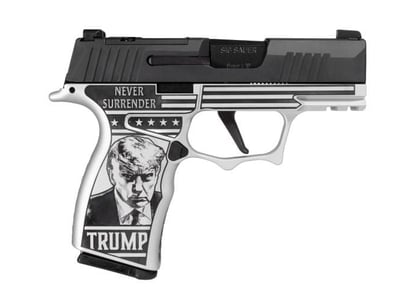 Sig Sauer P365 Shark Tooth "Trump" Grip OR Handgun 9mm Luger 12rd 3.1" Barrel X-RAY 3 Sights - $499.99 
