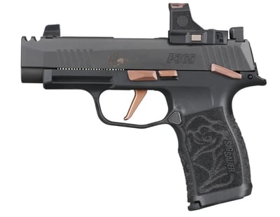 Sig Sauer P365 XL Rose Comp 9mm 3.1" Rose Gold BBL (2) 12RD Pistol w/ Romeo RS Red Dot - $1002.56 (Email Price) 