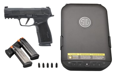 Sig Sauer P365X Macro 9mm 3.7" 10/17rd Pistol 2 Mags Vaulttek Kit - $789.87 (FREE Shipping on Firearms)