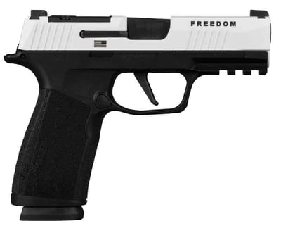 Sig Sauer P365X Macro 9mm Limited-Edition Freedom, 3.7" Barrel, 17rd, White & Black - $635.51 (FREE Shipping on Firearms)