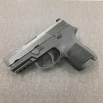 Sig 320 Sub Compact 9mm Pistol With Tactical Rail & Tritium Night Sights 320SCR-9-BSS - $489.95