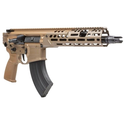 Sig Sauer MCX SPEAR-LT Pistol Coyote Tan 7.62X39 11" Barrel 28-Rounds - $2499.99 ($9.99 S/H on Firearms / $12.99 Flat Rate S/H on ammo)