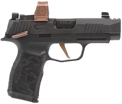 Sig Sauer P365 Rose XL Comp 9mm 3.7" Barrel 12+1 Round Black Red Dot Sight - $1007.99 + Free Shipping (Free Shipping on $100+ Orders)