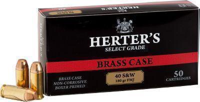 Herter's Select Grade Brass .45 ACP 230-Gr. FMJ 50 Rnds - $11.88 (Free  Shipping over $50)