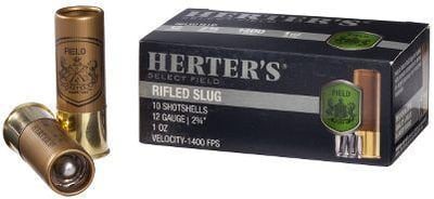 Herter's Select Field Rifled Slugs - 20ga, $0.699 per slug - $4.99 (Free Shipping over $50)