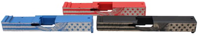 Engraved Slide for Glock Builds – Eagle & American Flag - $129.49 
