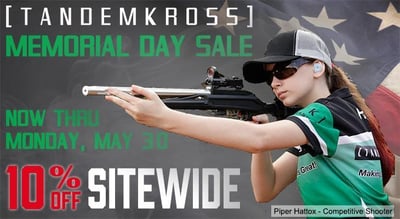 Memorial Day Sale - 10% Off Sitewide @ Tandemkross
