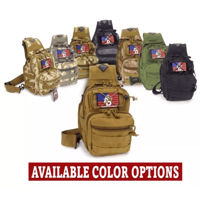 RTAC TACTICAL SLING PACK W/ PISTOL RETENTION SYSTEM - $9.49 w/code "MAY5OFF24" (Free S/H over $149)