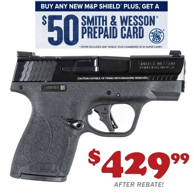 Smith & Wesson M&P Shield Plus 9mm Optic Ready NS - $479.99 