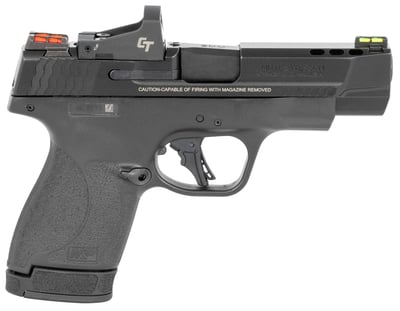 Smith and Wesson M&P Shield Plus Performance Center Black 9mm 4" 13-Rds Crimson Trace Red Dot - $649.99 ($19.99 S/H on Firearms / $15.99 Flat Rate S/H on ammo)