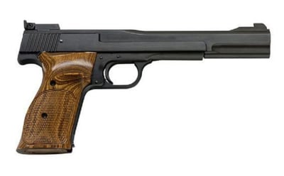 Smith and Wesson Model 41 .22 LR 7" Barrel 10rd, Wood Grip, Steel Frame, Blued - $1571.99 