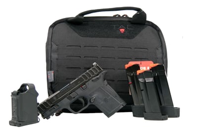 Smith & Wesson Equalizer Bundle 9mm 3.675" 15rd Black Pistol w/ 4 Mags & Maglula Mag Loader - $378.64 (FREE Shipping on Firearms)