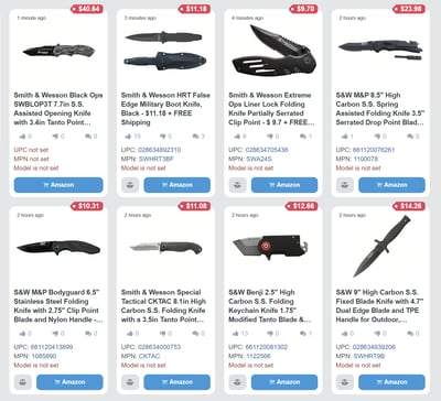 Smith & Wesson Prime Day Knives Starting At $9.70 