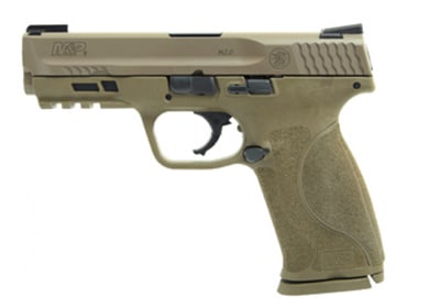Smith & Wesson M&P 2.0 9mm Pistol, 4.25" Barrel, 17 Rounds, FDE - $529.0 