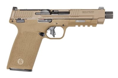 Smith & Wesson M&P 5.7 OR 5.7x28mm 5 " 22rd Pistol w/ Threaded Barrel, FDE - $539.99 ($14.99 flat rate shipping)
