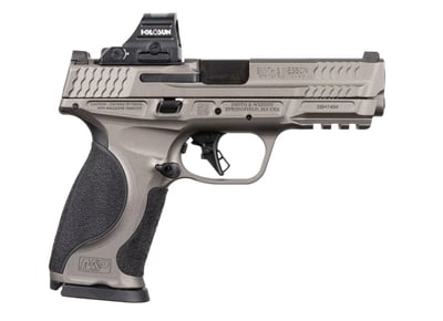 Smith & Wesson M&P 9 M2.0 Metal 9mm 4.25" barrel 17rd Tungsten Gray Pistol w/ Holosun 407C Optic - $939.99 (Free S/H on Firearms)
