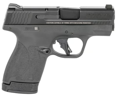 Smith & Wesson M&P Shield Plus 9mm 3.1" 13rd Pistol, 2 Mags, 3-Dot Sights, Black - $341.99 