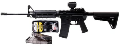 S&W M&P15 Patrol 5.56 NATO 16" 30rd Rifle w/ Holosun Red Dot, Otis Cleaning Kit, 3 Mags & MBUS Back-up Sight - $839.99 + FREE Shipping 