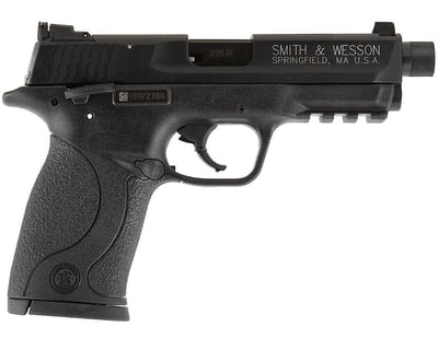 Smith & Wesson M&P22 Compact .22 LR Pistol, 3.5" Threaded Barrel, 10rd, Black - $364.59 + FREE Shipping