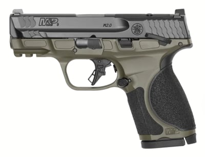 Smith & Wesson M&P9 M2.0 9mm 3.6" 15rd Pistol, 2 Mags, Optic-Ready, Aluminum / Steel, OD Green - $699.99 