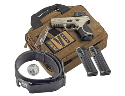 Smith & Wesson M&P9 M2.0 Metal Compact 9mm 4" 15rd Spec Series VI Pistol w/ Aimpoint ACRO, Knife Coin & Patch - $1799 (Free S/H on Firearms)
