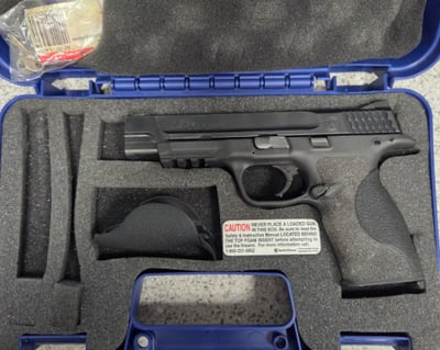 Smith & Wesson M&P9 Pro Series 9mm 5" Pistol, USED, Good Condition, Case, No Magazines - $299.99 