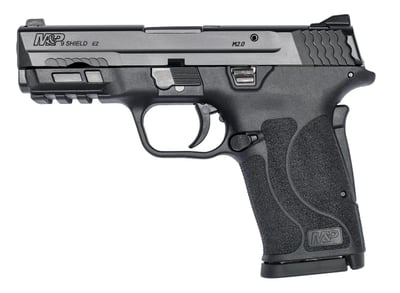 Smith & Wesson M&P9 Shield EZ 9mm 3.675" 8rd Pistol, Steel Slide, Matte Black, No Thumb Safety - $359.99 (Free S/H on Firearms)