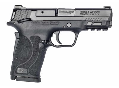 Smith & Wesson M&P9 Shield EZ 9mm 3.675" 8rd Pistol with Thumb Safety, Steel Slide, Matte Black - $359.99 (Free S/H on Firearms)
