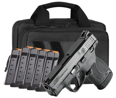 Smith & Wesson M&P9 Shield Plus 9mm 3.1" Barrel 13-Rounds 6 Mags - $359.99 + FREE Shipping 