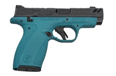 Smith & Wesson PC Bodyguard 2.0 Carry Comp .380 ACP 3.1" 10rd / 12rd Aztec Teal - $528.99 (Free S/H on Firearms)